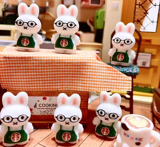 3D Bunny Charms
